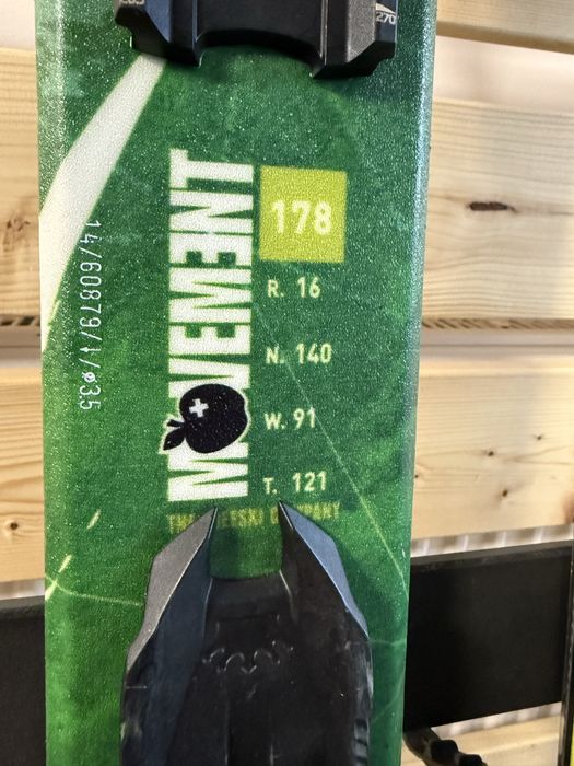 FREERIDE | Narty MOVEMENT GAMBLER 91 178cm | slalom | allmountain |