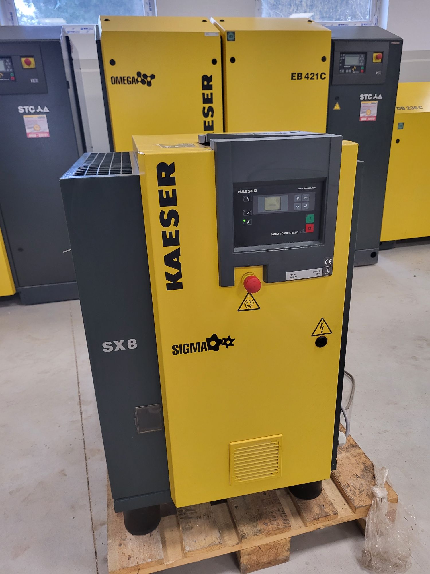 Sprężarka kaeser SX8  5.5 kw