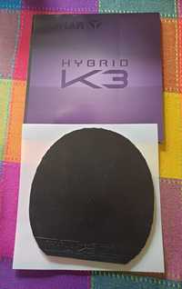 Okładzina - tenis stołowy - TIBHAR Hybrid K3 max BLACK