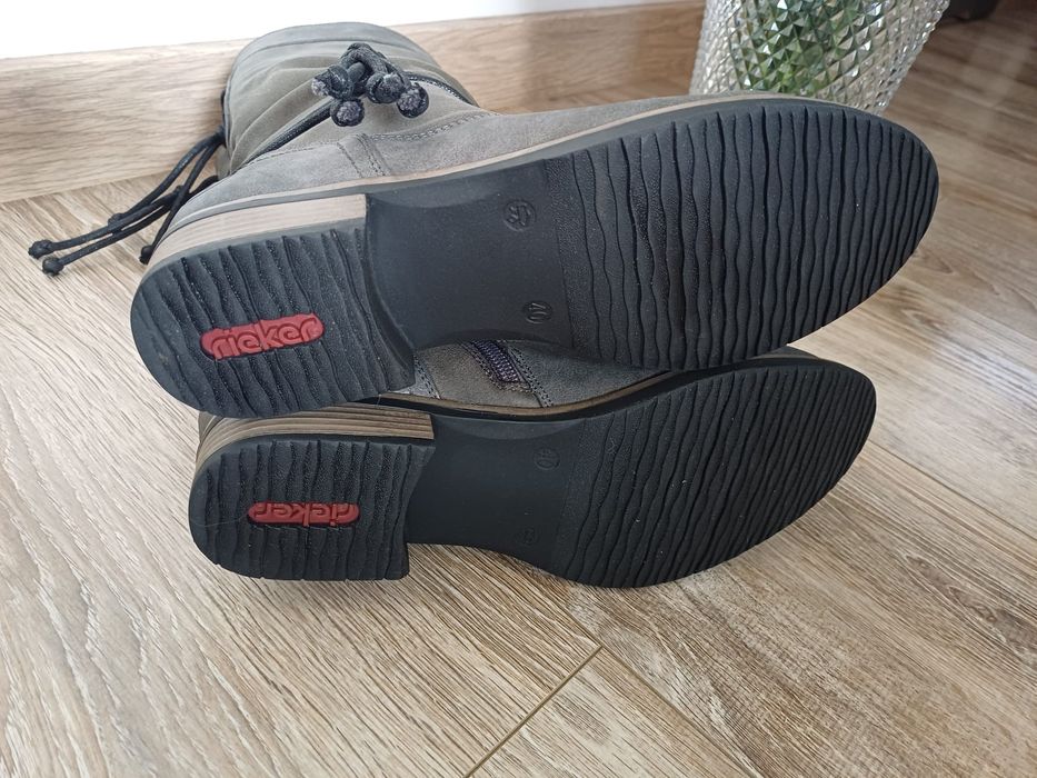 Zimowe kozaczki damskie Rieker rozm 40.