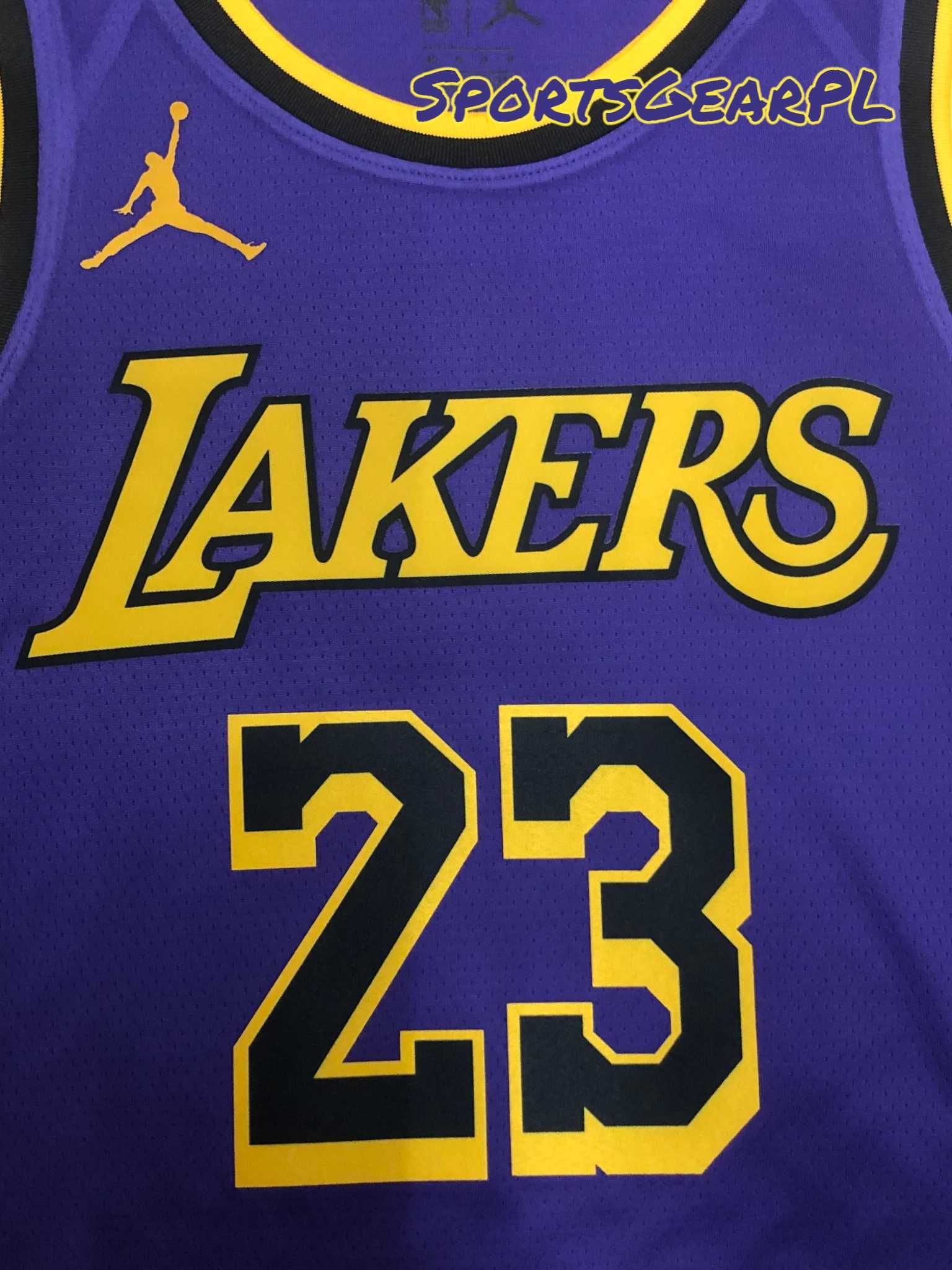 LeBron JAMES Koszulka NBA STATEMENT Los Angeles Lakers NIKE Rozmiar L