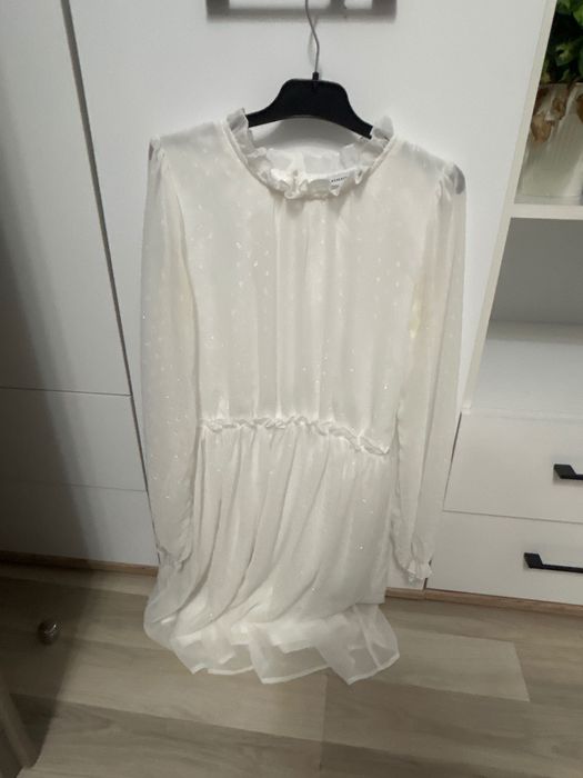 Sukienka biała dziewczynka 158 Reserved