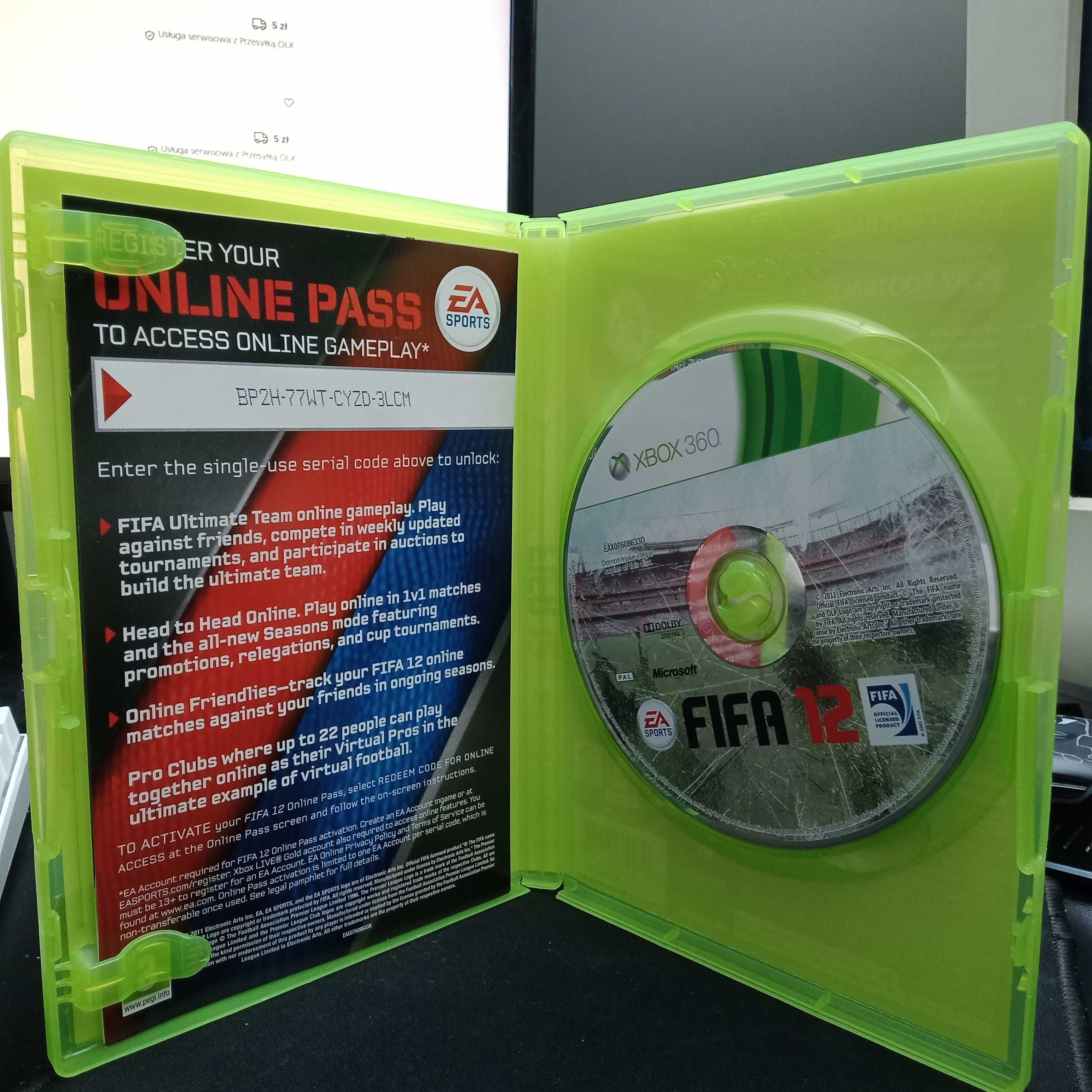 FIFA 12 XBOX 360