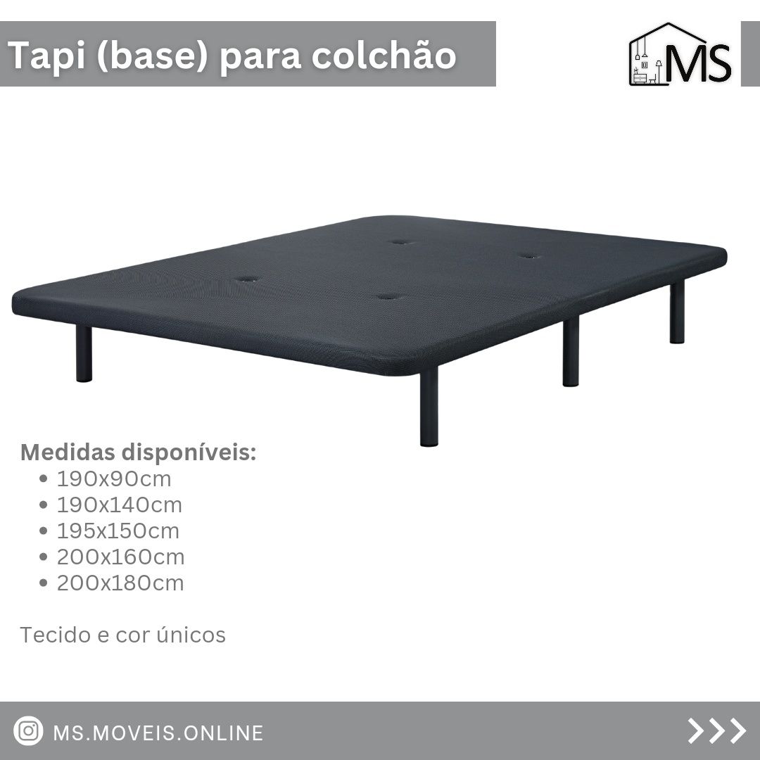 Estrados com pés e Bases para colchão - NOVOS desde 115€