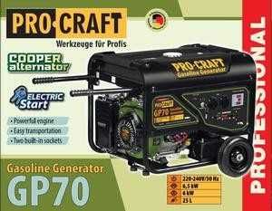 Бензиновый генератор Pro-Craft GP30 . 2.5 Кв. медь