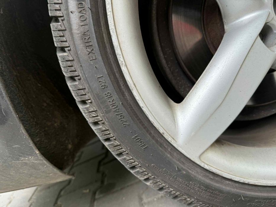 Alufelgi Audi S-Line 18 5x112 Opony Zimowe 225/40R18 Stan Bardzo Dobry