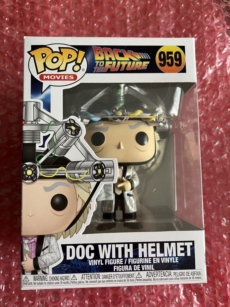 Funko POP! Doc With Helmet 959 Back to the future