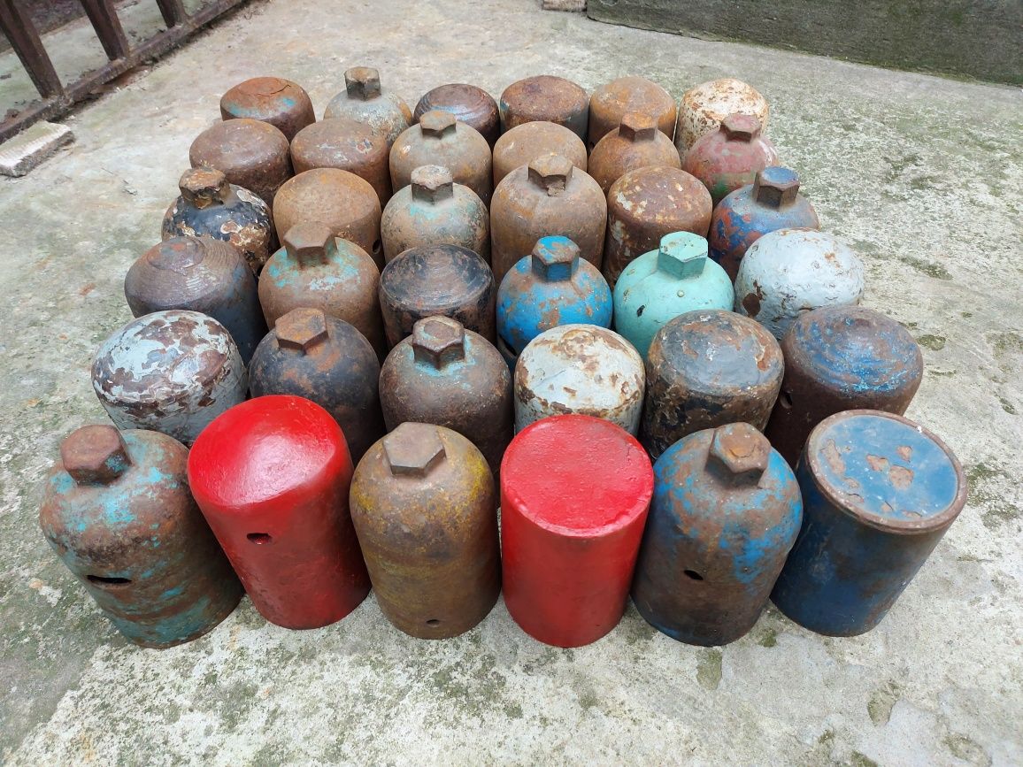 Колпак стальной на баллон (70 шт.) На кислородный, пропановый балон