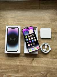 iPhone 14 Pro 128GB Deep Purple Fioletowy 120Hz Ideal  + Etui FV