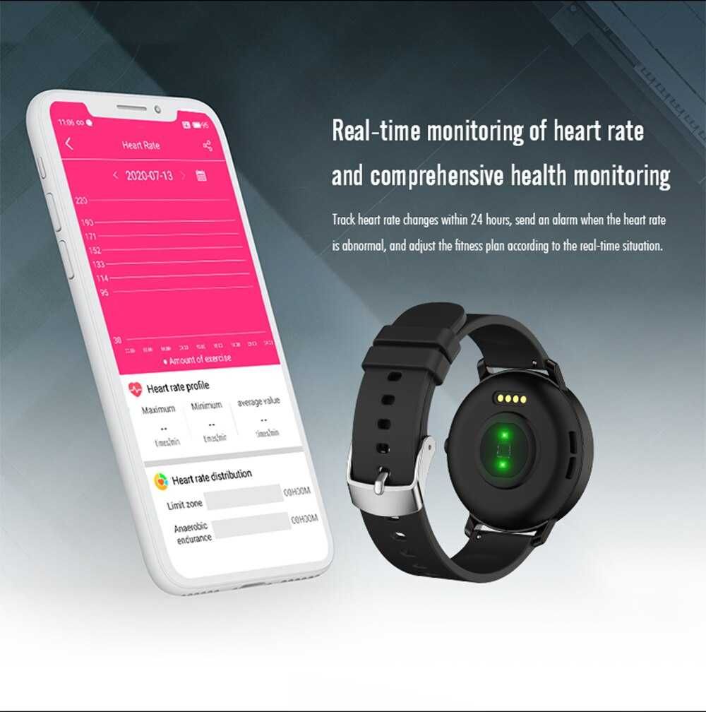 SmartWatch S17 telefon BT, MP3,  tętno, ciśnienie, O2, kroki.