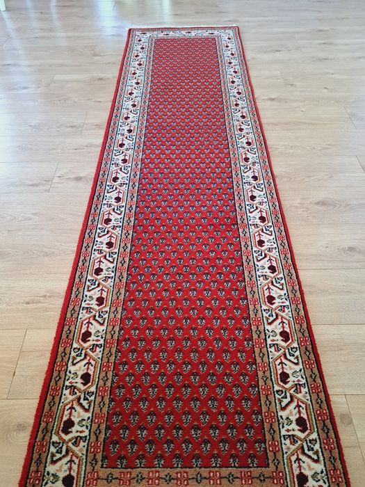 Elegancki Indyjski ręcznie tkany wełniany chodnik Mir 70x280cm.nr 1515