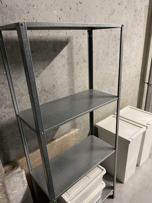 Ikea HYLLIS Regał, do wewnątrz/na zewnątrz, 60x27x140 cm