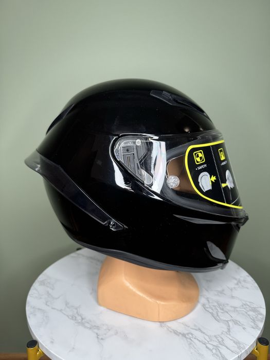 Kask Motocyklowy Agv S Corsa R Black Sportowy Pista Hjc Shoei Arai Ls2
