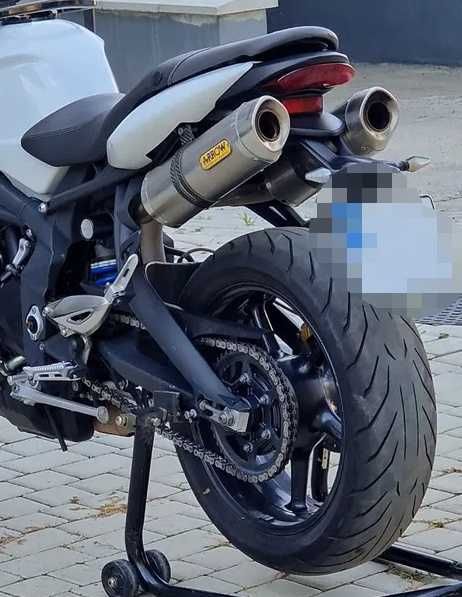 Глушак, выхлоп, банка ARROW Triumph Street triple 675