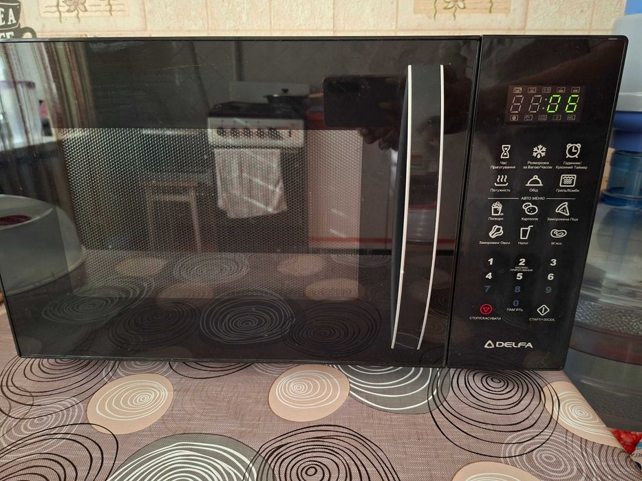 Мікрохвильова піч delfa з грилем