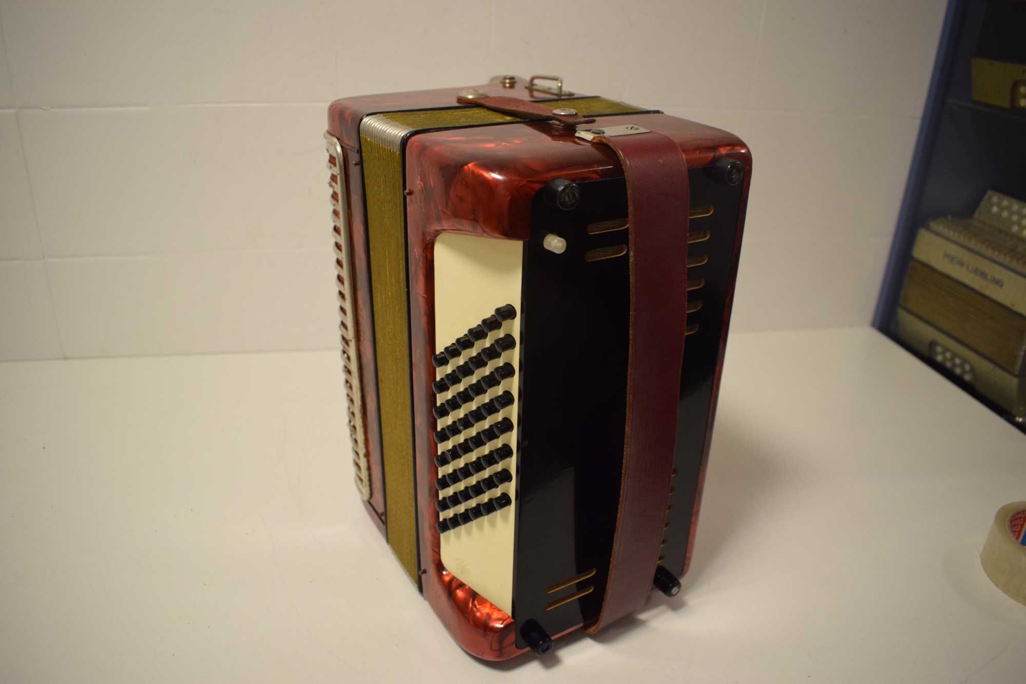 Acordeao Hohner Amati 2 Voz 48 Baixos, N 010