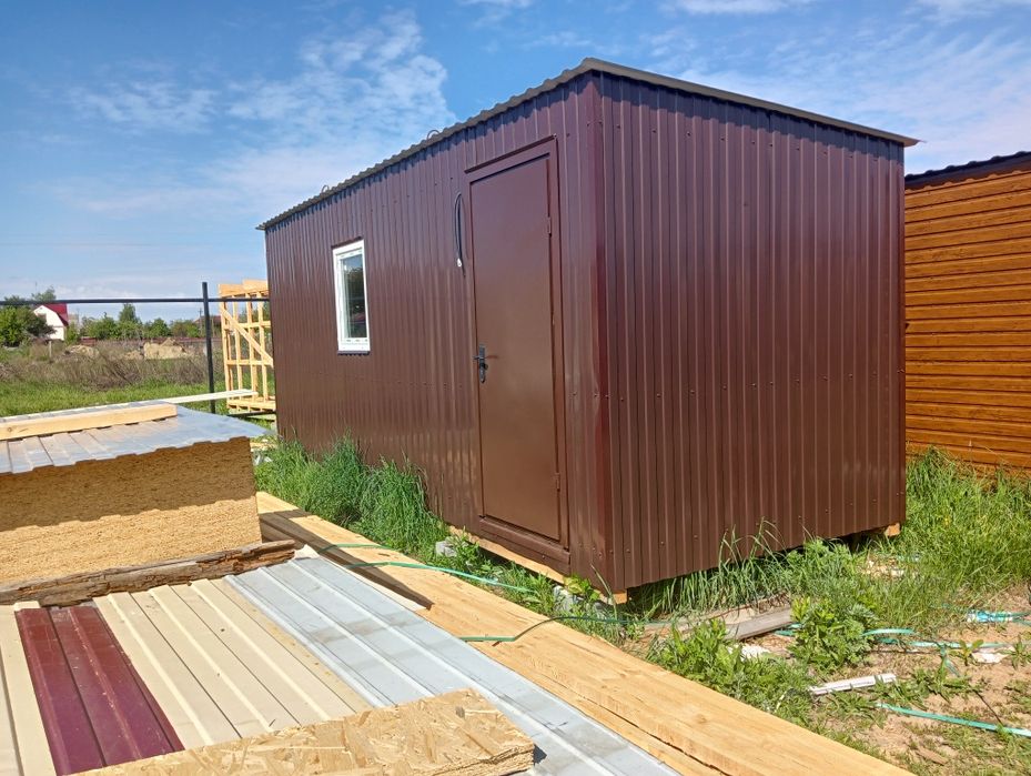 Вагончики, дачні будиночки, побутівки