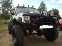 Передній бампер для Jeep Cherokee XJ (1984-2001) з кенгурятником