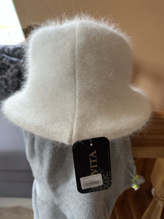 Жіноча панама капелюх з ангори зимова