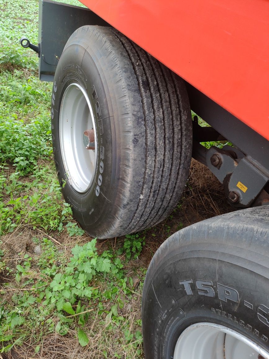 Przyczepa rolnicza Kimadan UMEGA tandem wywrotka 14 ton Super stan