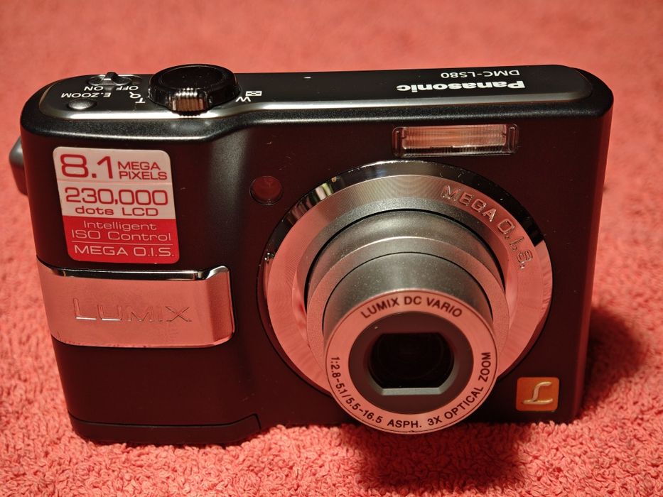Aparat Panasonic DMC-LS80 idealny Vintage Y2K DigiCam Aesthetic