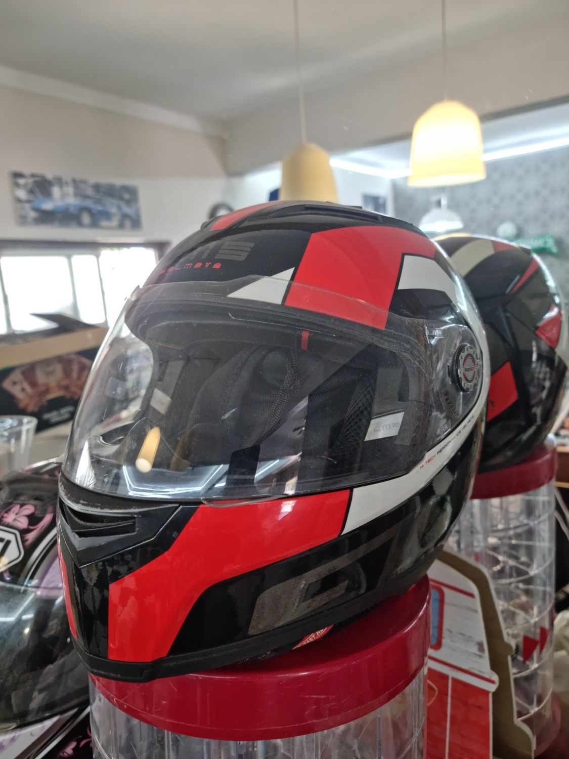 3 capacetes para venda