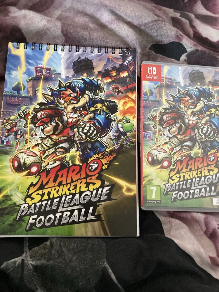 My Nintendo club switch mario strikers battle league football book