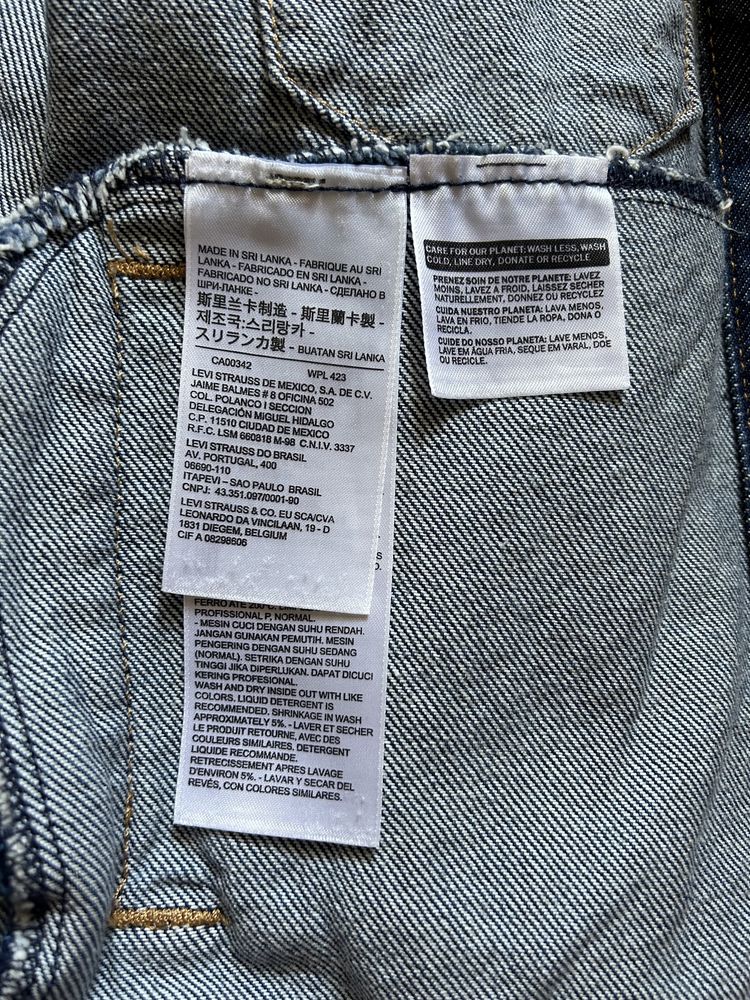 Куртка джинсова Levis Ex Boyfriend Trucker Jacket XS