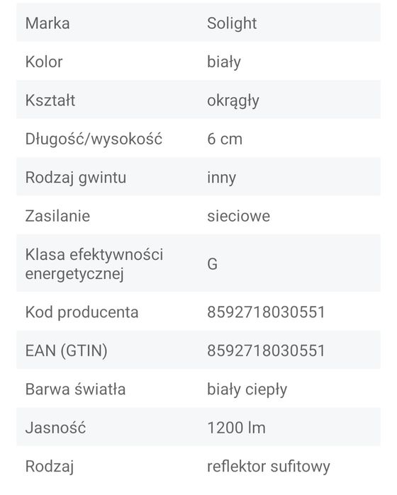 Biały plafon, lampa sufitowa - NOWY