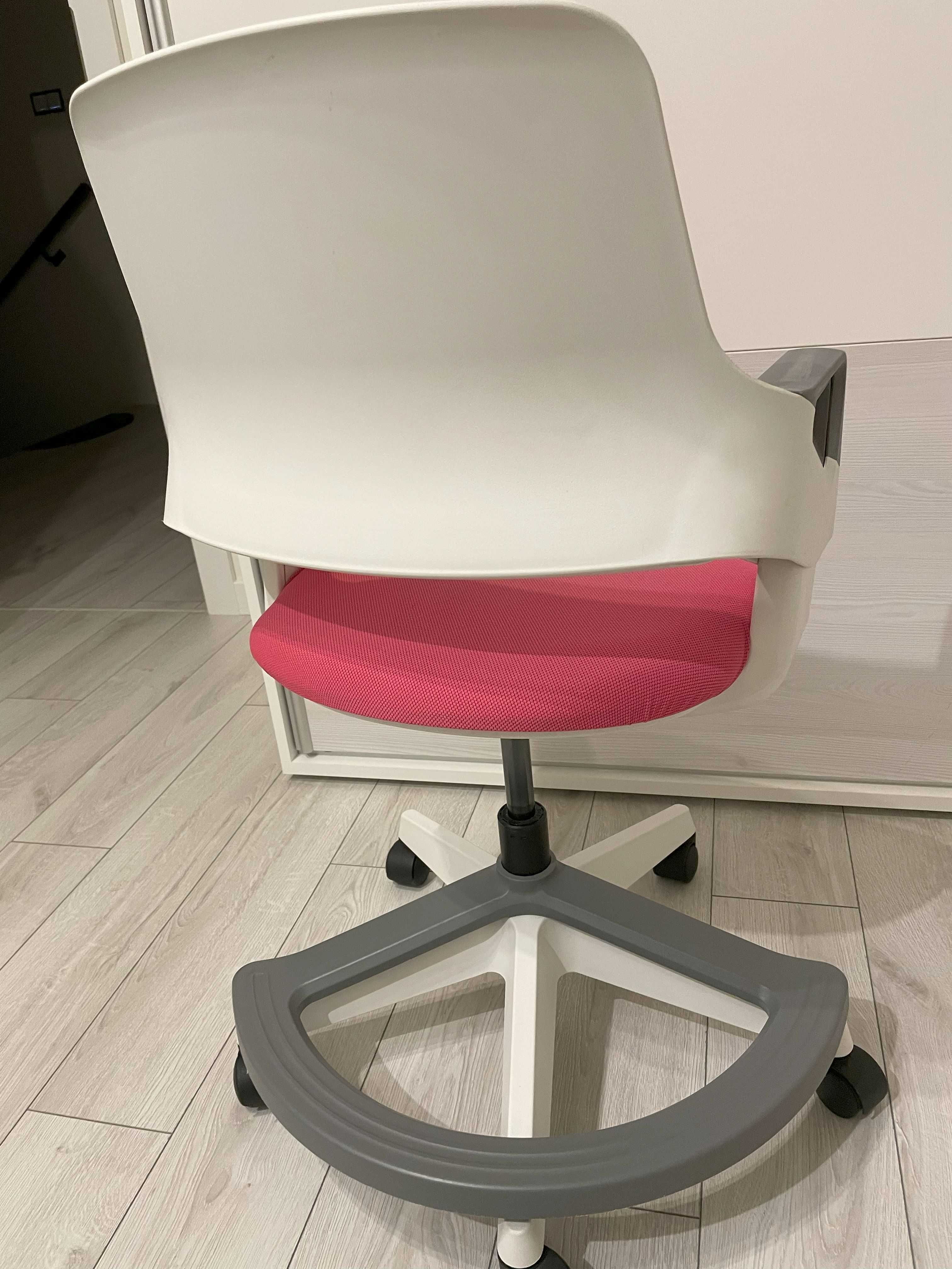 Fotel ergonomiczny dla dziecka ROOKEE MAGENTA Unique