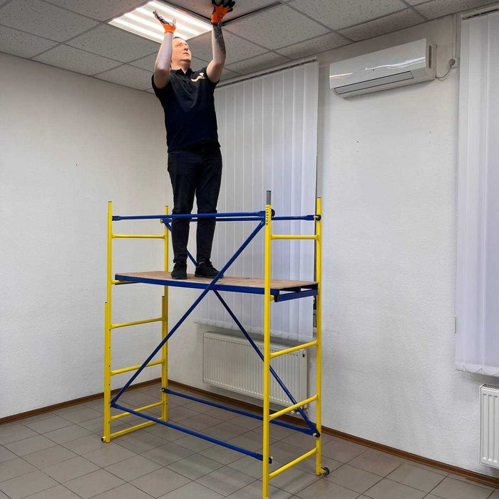 Підмостки та риштування, сталеві та алюмінієві. Для будь-яких робіт