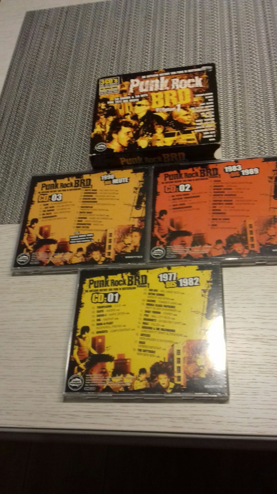 Punk rock BRD-płyty cd punk
