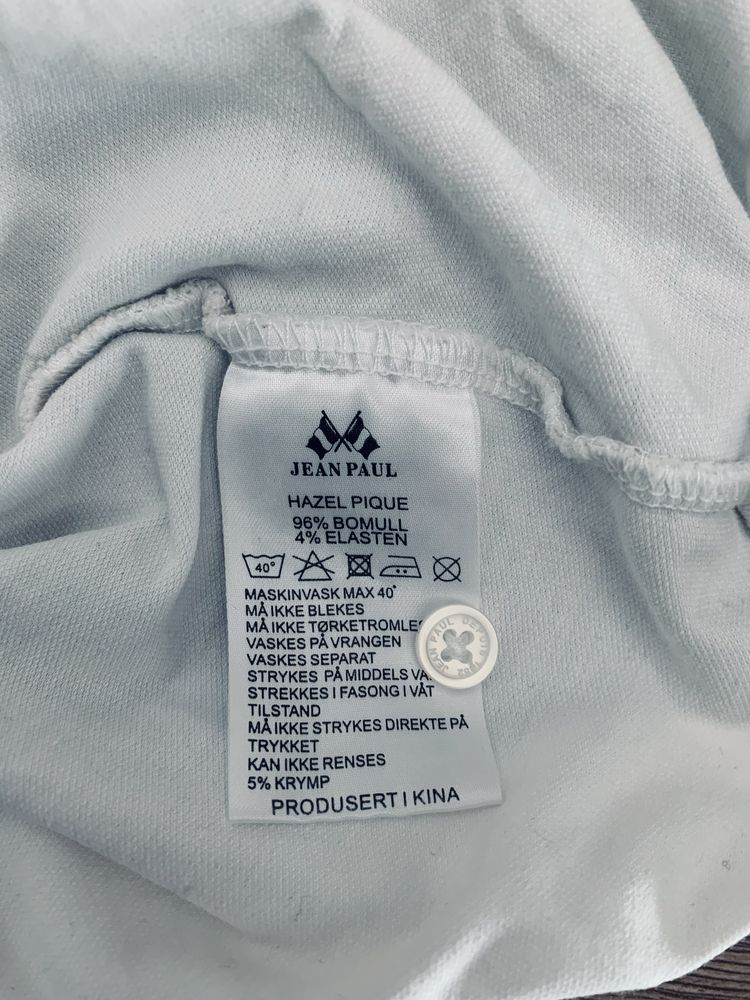 T-shirt biały (M) Jean Paul