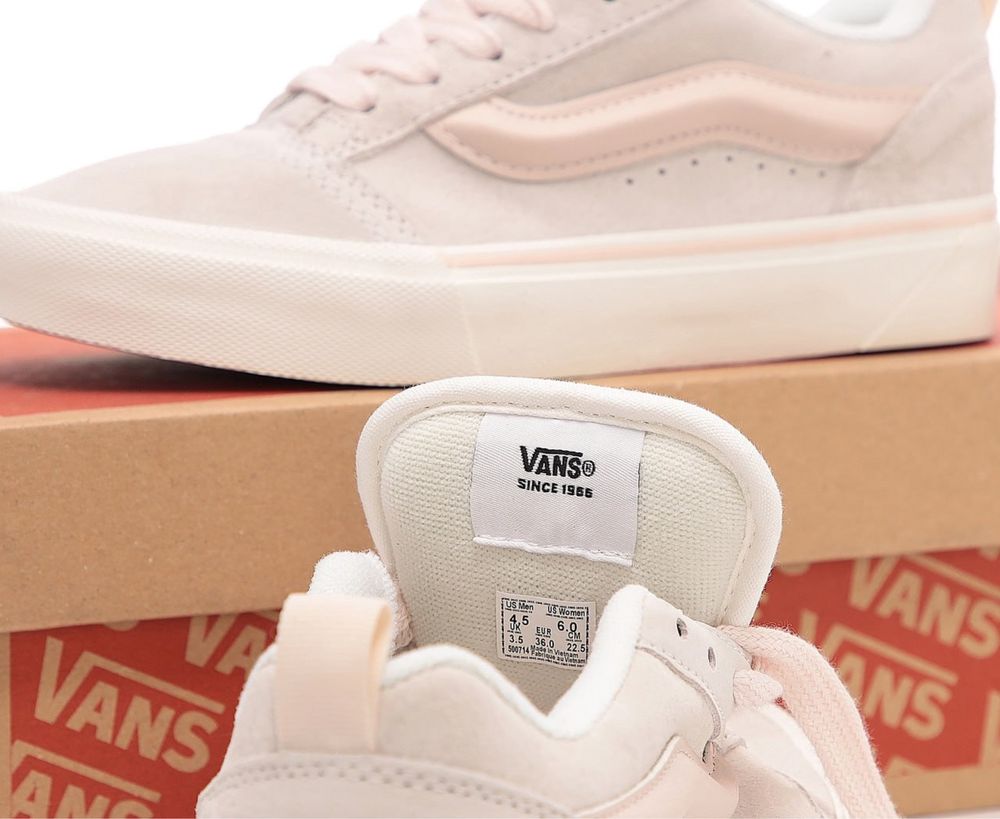 Кросівки жіночі Vans Old Skool KNU Pink Beige 36-41 Без передоплати