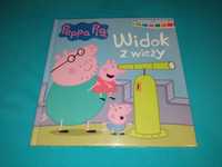 NOWA zafoliowana książka Świnka Peppa Widok z wieży + płyta dvd