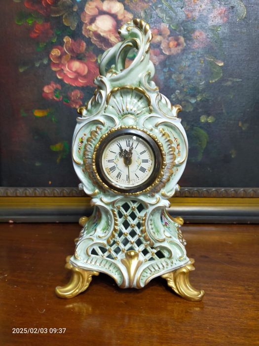 Фарфоровий годинник 1950-60 років