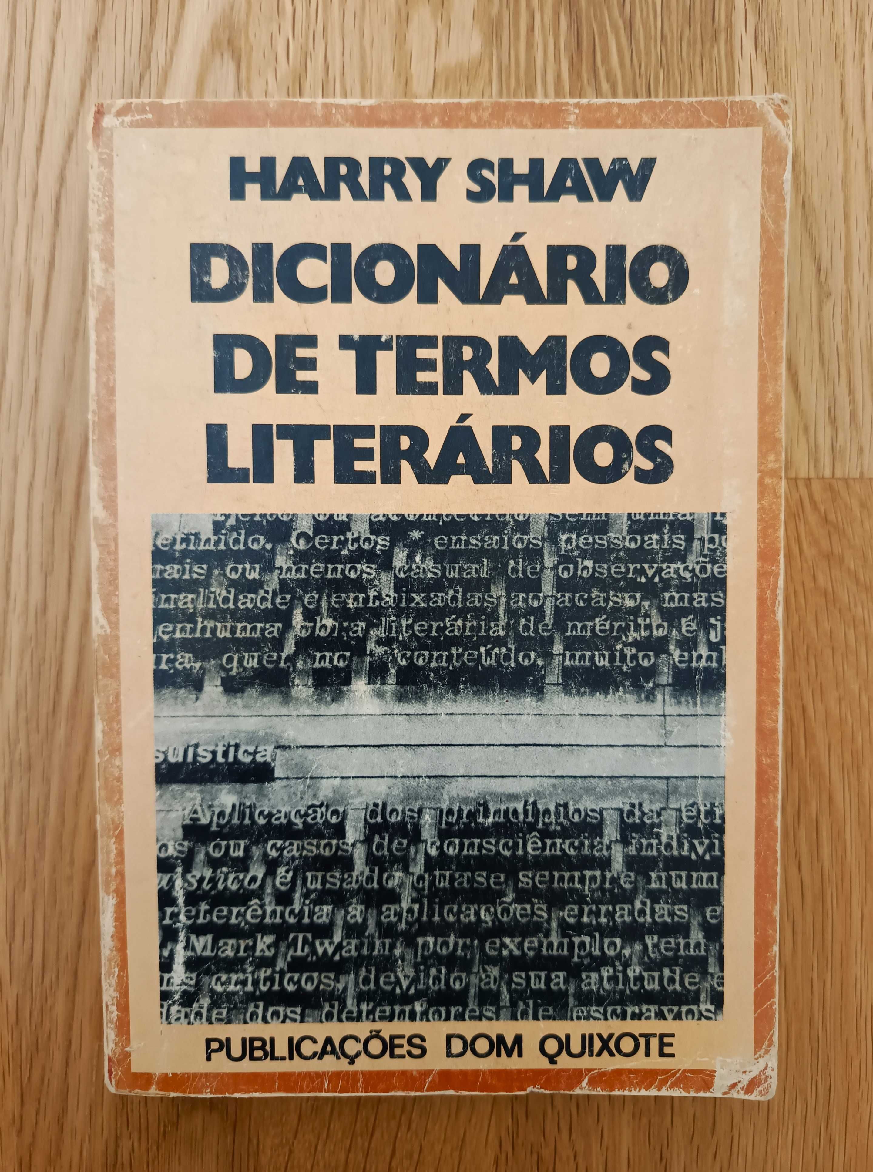 Dicionário de Termos Literários - Harry Shaw
