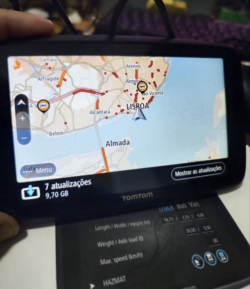 Tomtom go professional 620