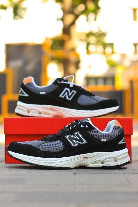 Кросівки New Balance 2002R Black/White premium