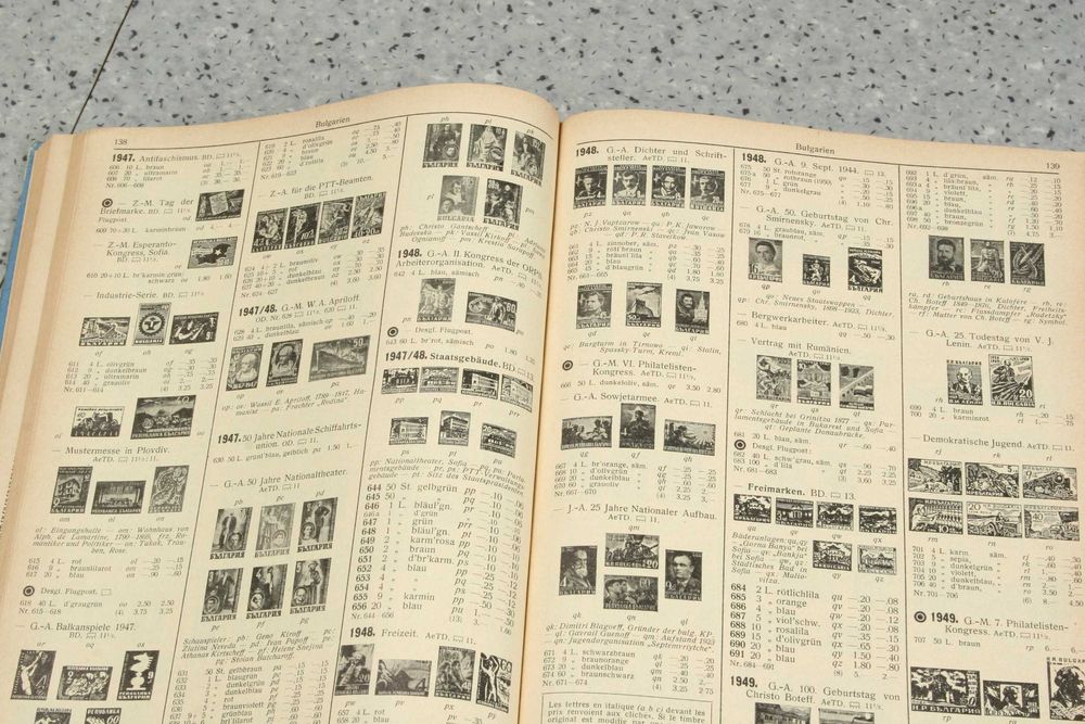 Katalog znaczków z Europy ZUMSTEIN, stan dobry