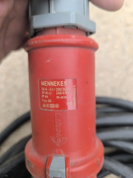 Cabo trifásico para ligar frigoríficos de galeras semi reboques