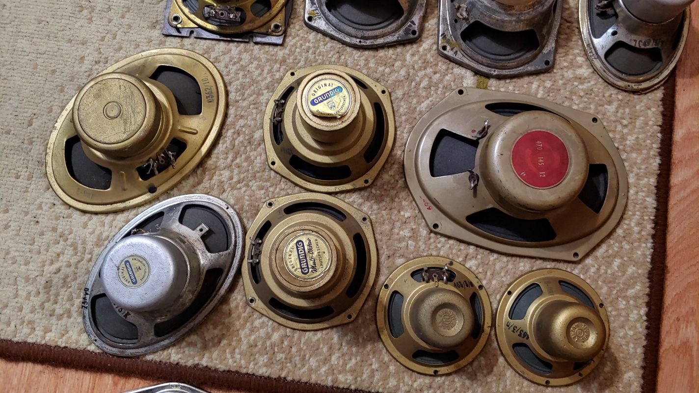Isophon. Grundig. Philips. Telefunken. Alnico best