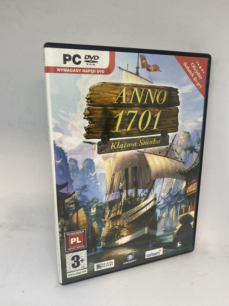 Gra Anno 1701 Klątwa Smoka PC komputerowa pc pudełkowa PL