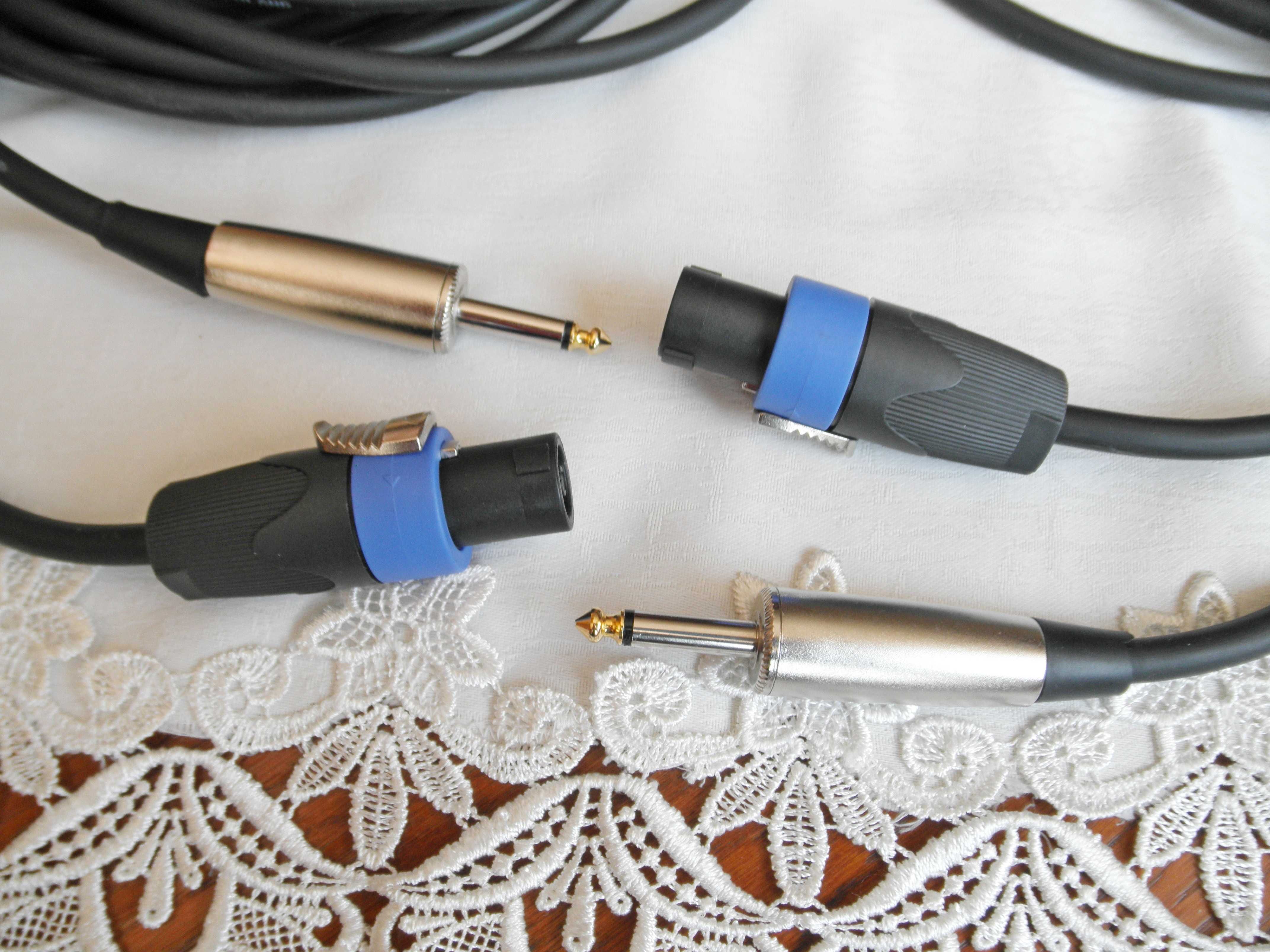 Przewody kolumnowe, kable głośnikowe KLOTZ 2 x 1,5mm . 2 szt. x 10m .