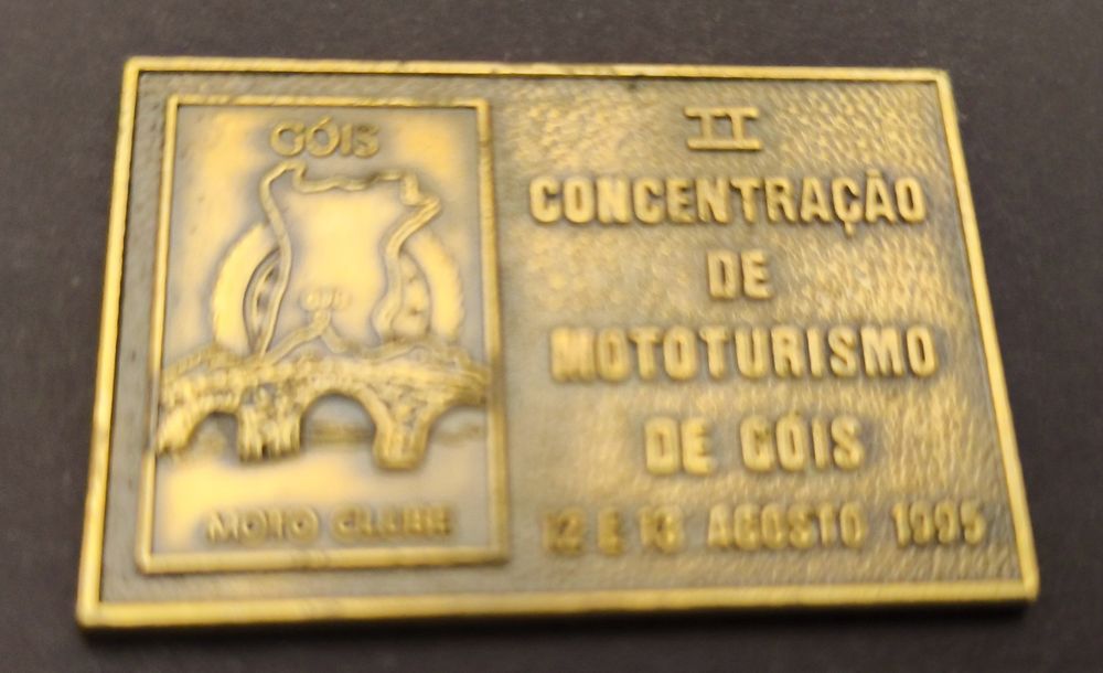 Medalha Moto clube de Góis.