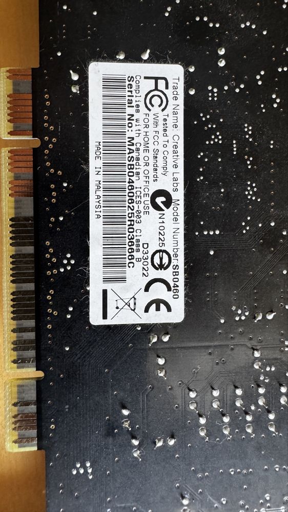 Creative Sound Blaster SB0460