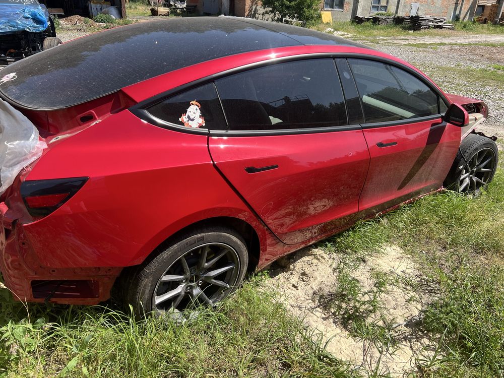 Разборка Tesla Model 3 2021 цвет PPMR
