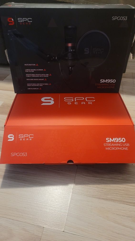 Mikrofon SPCgear SM950 nowy