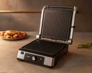 Philips Grill Elektryczny 2200W + Płyty Non-Stick + Tacka Na Tłuszcz