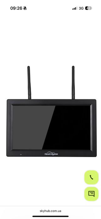 Монітор FPV Hawkeye Captain 10.2" DVR з 2-ма 5,8Ghz приймачами